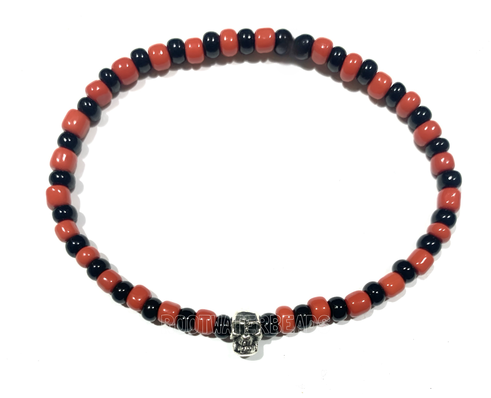 Red Bracelet w/ Black Beads – Fulton Cultural & Spiritual