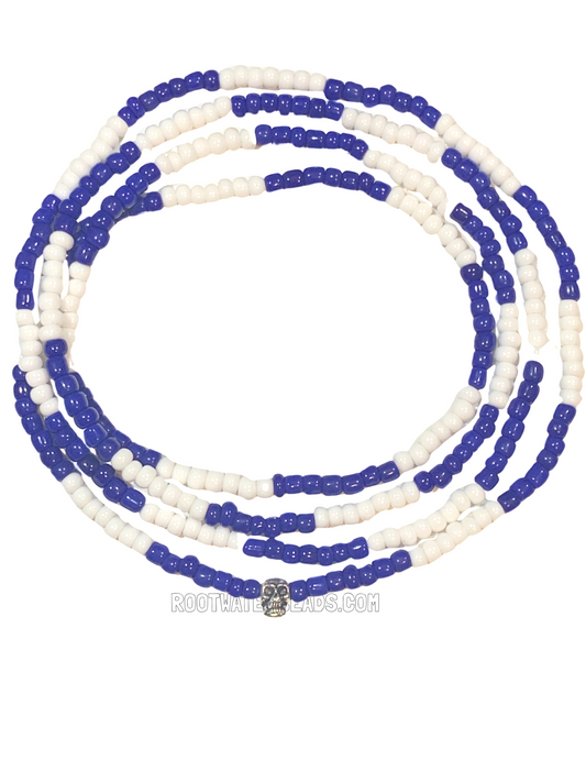 Yemoja- Blue-White- Eleke necklace