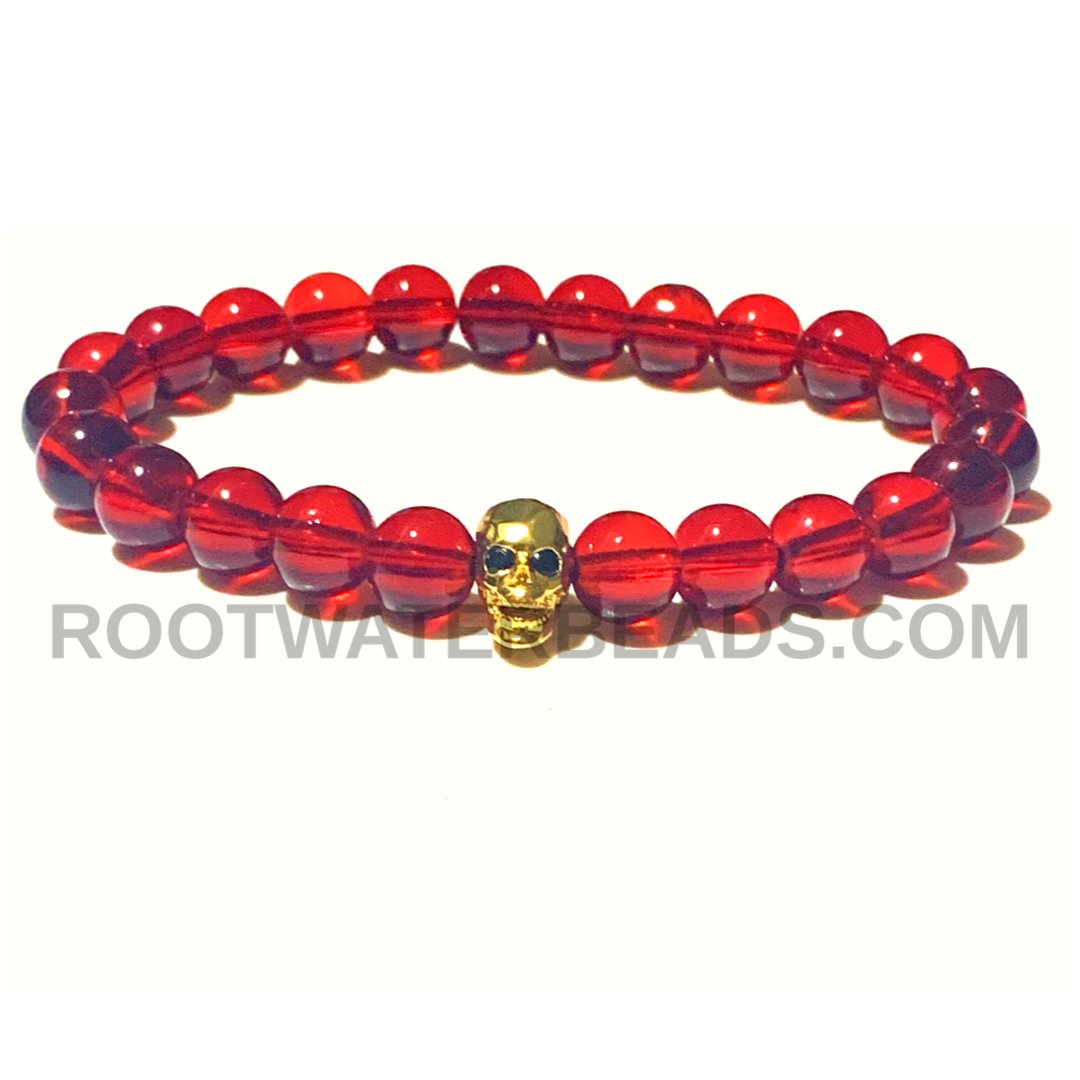 ScarletKing-18kGold- 8mm