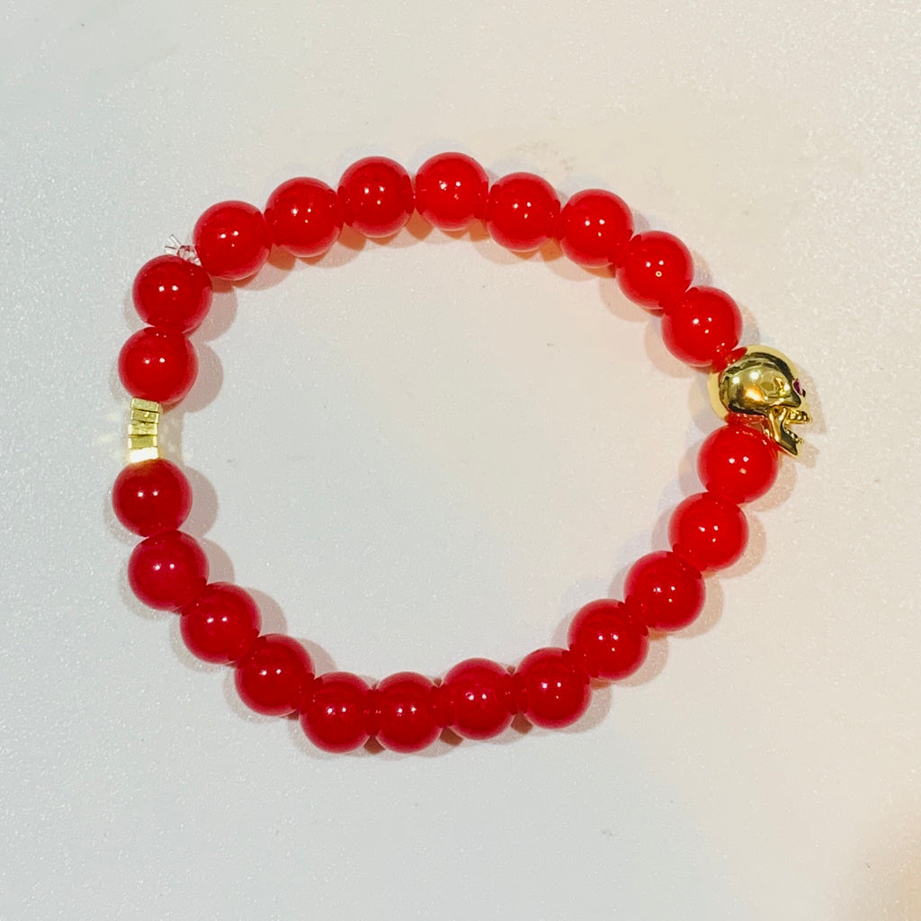 Dragons-Red-18kGold- 8mm