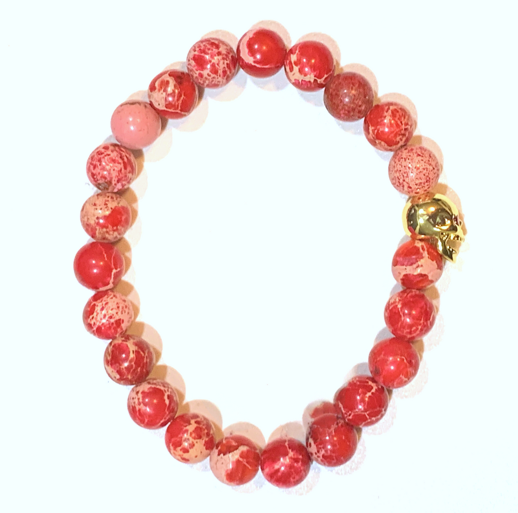 African-Lily 18kGold- 8mm